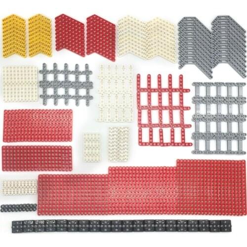 DIY Educational Technic Parts Connector Beam Parts for Standard Building Block Brands - Random Color