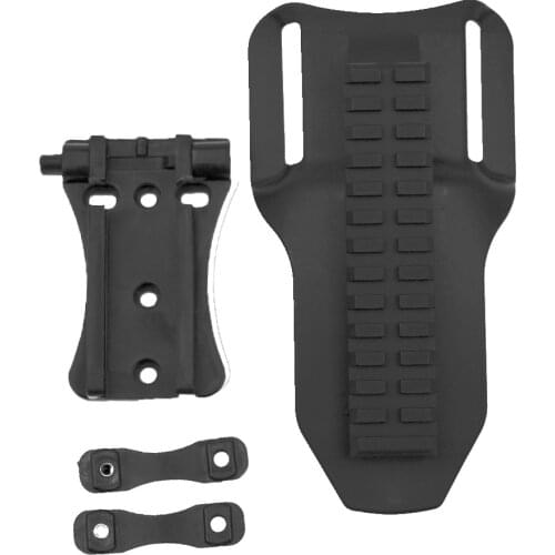 QLS Quick Locking Detach System Kit Universal Tactical Gun Holster Adjustable Platform 13 Gears for CQC Series Airsoft Holster