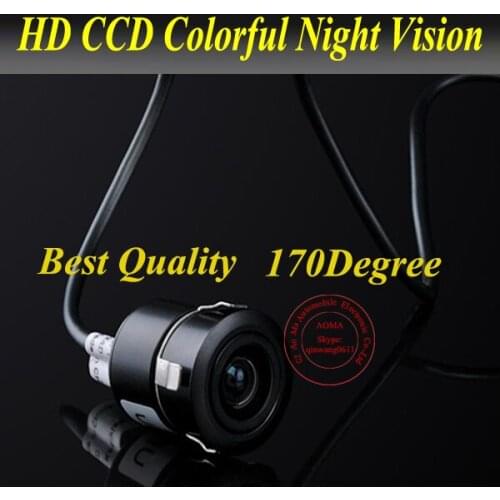 New Arrival!170'' NTSC system View Backup Reverse Car Rear Camera Color Weatherproof,Free shipping! 737