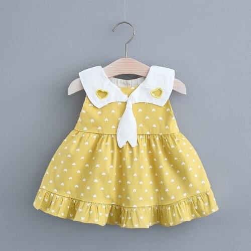 Baby Girls Dress Summer Cute Cartoon Baby Princess DressesToddler Infant Kids Clothing 2021