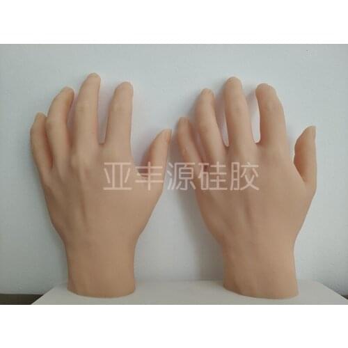 Silicone mold simulation hand silicone hand model palm tattoo practice silicone hand