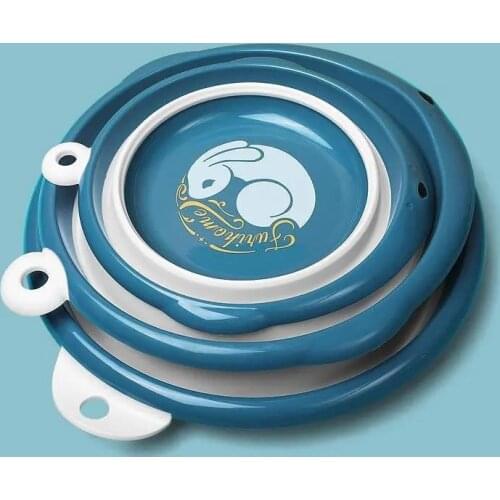 Foldable Washbasin Household Washbasin Folding Portable Travel Foot Washing Laundry Tub Folding Basin