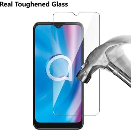 3Pcs For Alcatel 1S 1L 3L 2021 Tempered Glass Screen Protector On for Alcatel 1S 1SE 3X 2020 Protective Glass Screen Guard Clear