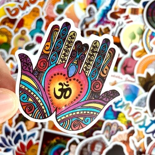 10/50PCS Buddharupa Stickers Waterproof For on Skateboard Hydro Fask Laptop Suitcase Cute Animal Cartoon Stickers