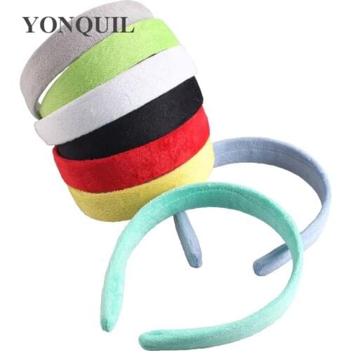 2.5CM Fashion Women Wide Hairbands Velvet Girls HeadbandsL adys Headwear Hair Hoop Accessories Candy Color For Ladies