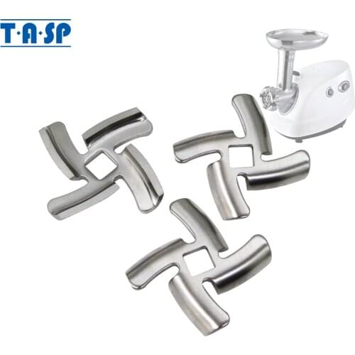 3pcs Meat Grinder Knife #5 Mincer Blade for Polaris PMG 1605 1721 1805 1810A 1836 2027L 2030A Kitchen Appliance Parts