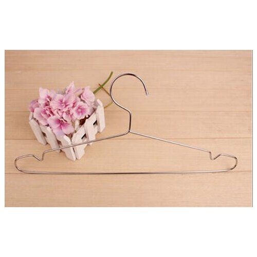 30 pcs Clothes Hangers Children Favor Stainless Steel Coat Drying Rack Clothes Hanger