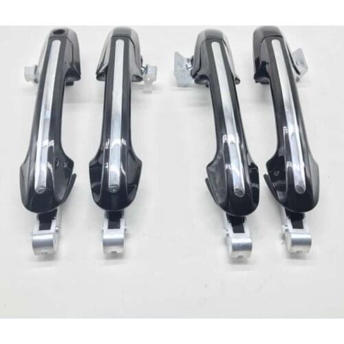 4pcs Outside Exterior Car Door Handle door knob For Honda accord 7th Generation 2003-2007 2.0/2.4/3.0 Front/Rear/Left/Right