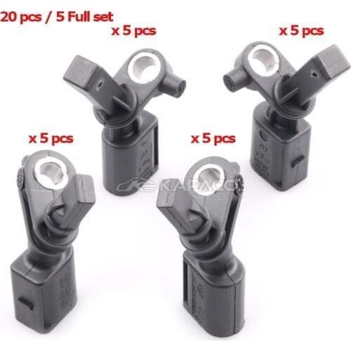5sets/20pcs WHT003860 WHT003861 WHT003862 WHT003863 ABS Wheel Speed Sensor For AUDI A2 VW VOLKSWAGEN Polo 6R 9N
