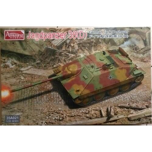 Amusing Hobby 35A021 1/35 WWII German Jagdpanzer 38(D) Tank Destroyer