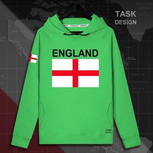 England English ENG UK mens hoodie pullovers hoodies men sweatshirt streetwear clothing hip hop tracksuit nation flag Spring 02
