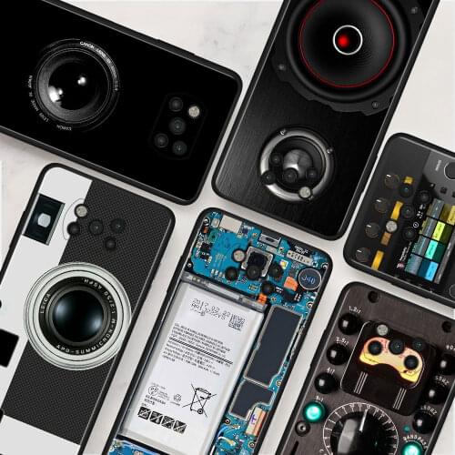 Funda Capa For Xiaomi Poco X3 NFC M3 Pro 5G F1 F3 Case X3Pro Phone Shell Back Cover Camera Battery Calculator TPU Soft Coque