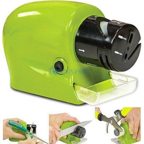 DHL 50PCS Electric Blades Sharpener Razor Scissors Professional Motorized Screw Drivers Sharpening Tools