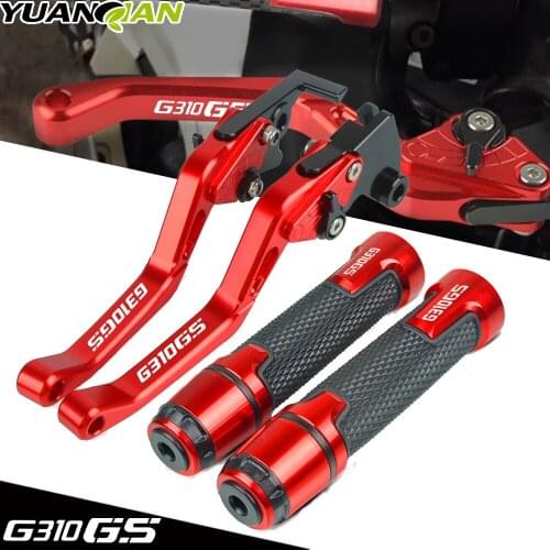 For BMW G310GS G310 GS 2017 2018 2019 2020 Motorcycle Accessories CNC Aluminium Adjustable Brake Clutch Lever Handle Hand Grips