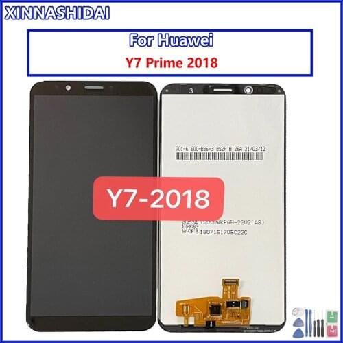 For HUAWEI Y7 Prime LCD Display Touch Screen Digitizer For Huawei Y7 Prime LCD With Touch 2017 2018 2019