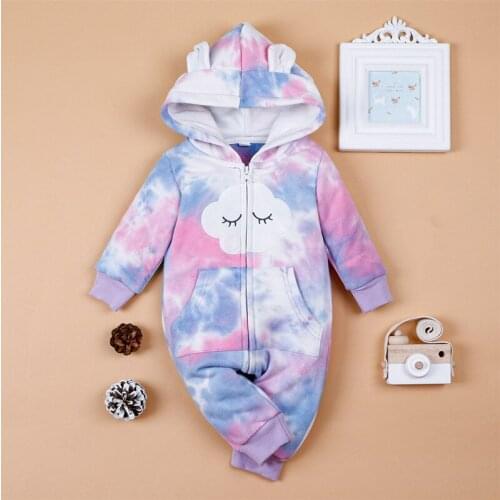 2021 Spring And Autumn newborn baby boys girls warm clothing long sleeved mother children romper cotton kids Garments 35