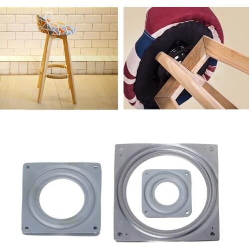 Square Lazy Susan 360 Rotating Rolling Bearing Turntable 300 lbs Bearings Plate