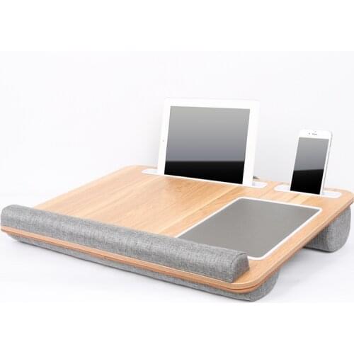 Multifunctional Laptop Desk Computer Table Portable Office Home Nap Pillow with Mouse Pad Suitable for Computers Under 17 Inches
