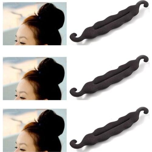 40Pcs/Set Women DIY Hair Styling Accessories Kit Magic Donut Bun Maker Hairpins Ties Fast Twist Modelling Hairdress Braid Tools
