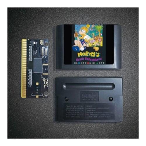 Normys Beach Babe-O-Rama - 16 Bit MD Game Card for Sega Megadrive Genesis Video Game Console Cartridge
