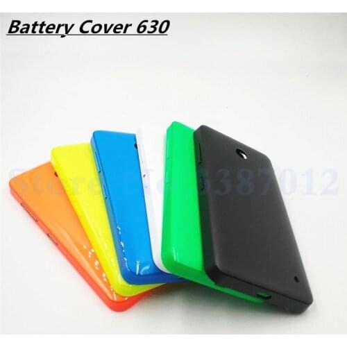New Housing Door For Nokia Lumia 630 635 N630 N635 Back Battery Cover Case With Power Volume Buttons