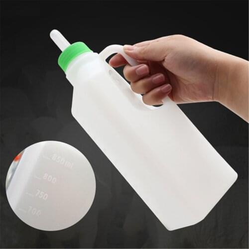 850ml Baby Lamb Milk Lambs Feeder Bottle Pet Drinker Drinking Feeder Feeding Tools No Leakage Ergonomic Handle Lamb Feeding