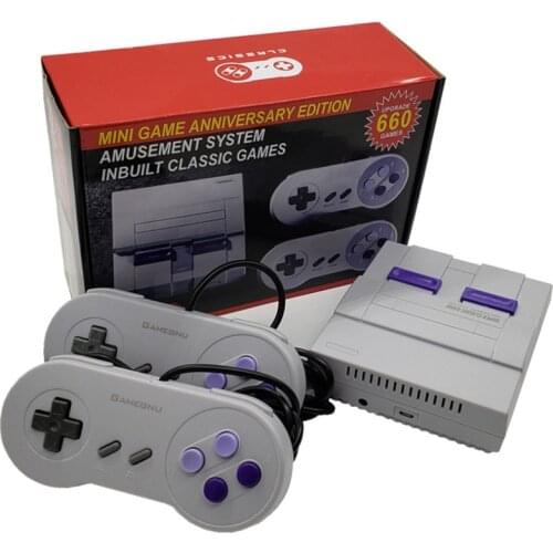 Retro Super Classic Game Mini TV 8 Bit Family TV Video Game Console Built-in 660 Games Handheld Gaming Player Boy Birthday Gift