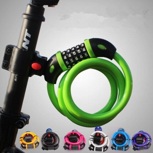 Tonyon 1200mm Bike Lock Mountain Bicycle Lock Anti-theft Bicycle Parts Accessories Cycling Lock Ciclismo