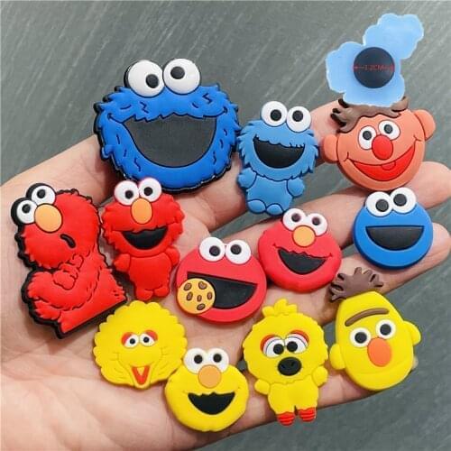 50pcs Wholesale PVC Mix Cartoon Character Shoes Accessories Garden Shoe Decorations Fit Croc Jibz Charm Adult Bracelet