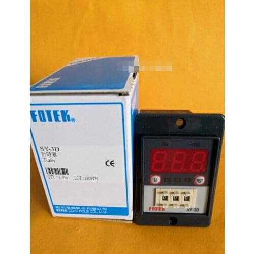 1PCS Fotek SY-3D SY3D Timer In Box -New