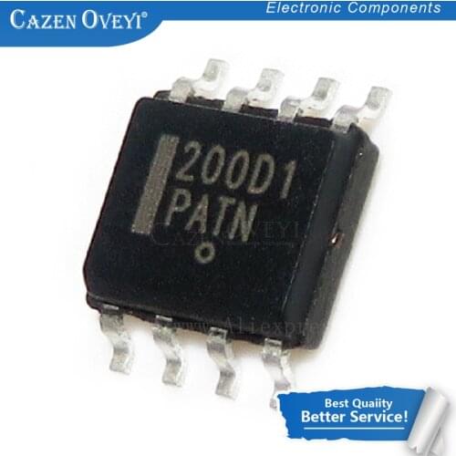 10pcs/lot NCP1200 200A6 NCP1200AD60R2G NCP1200D1 200D1 SOP-8 In Stock