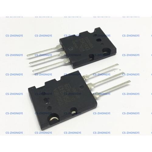 2PSC 2SC5200-O/2SC1943-O/ to-3PL pair for sale audion transistor power pair audio fever tube audio amplifier pair 150W 230V 15A