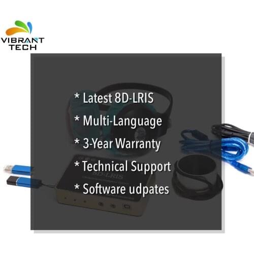 8d Lris In Vitro Diagnostic Body Health Auto Analyzer Bioresonance Principle System