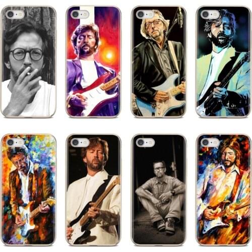 Eric Clapton Blues rock For iPhone iPod Touch 11 12 Pro 4 4S 5 5S SE 5C 6 6S 7 8 X XR XS Plus Max 2020 Soft Bag Case