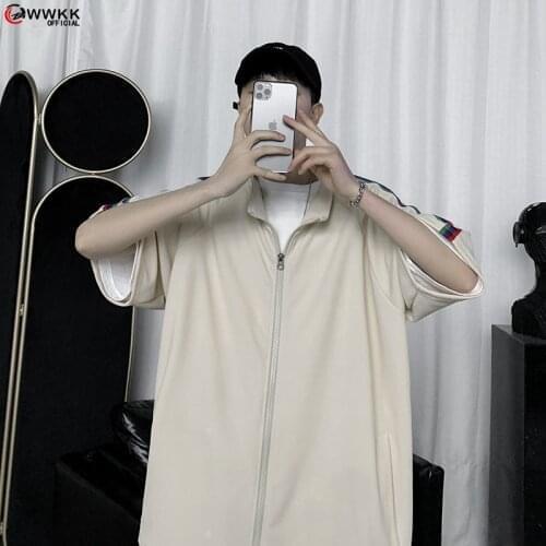 WWKK 2021 harajuk Hood women and men tshirts new Short Sleeve O-Neck Casual T-Shirts Korean oversized T Shirt