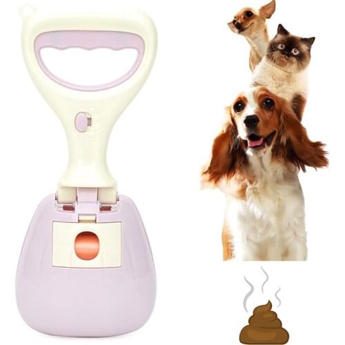 Legendog Pet Pooper Scooper Long Handle Dog Poop Scooper Jaw Poop Scoop Shovel Pick Up Animal Waste Picker Pet Cleaning Tools