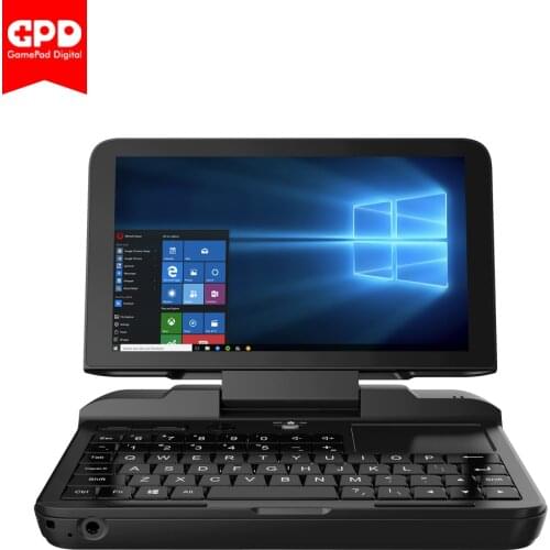 GPD MicroPC 6 Inch Mini laptop Intel Celeron N4100 Windows 10 Pro 8GB RAM 128GB ROM Pocket PC Computer Notebook Micro PC