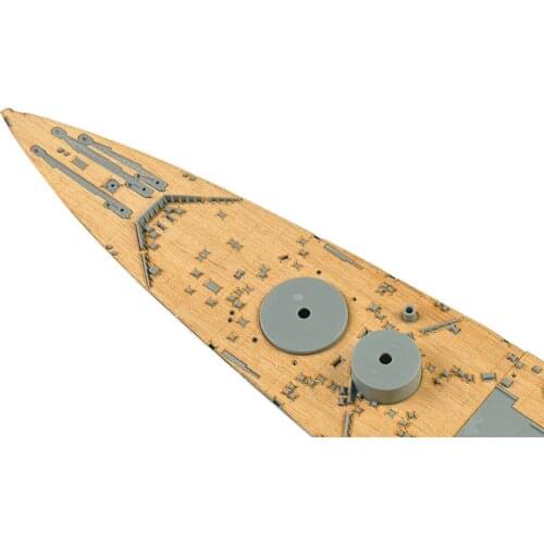 ​Model CY350004 1/350 Wooden Deck for Mini Hobby 80606 Battleship Prince of Wales DIY