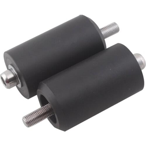 Motorcycle Stainless Steel Frame Sliders Falling Anti Crash Protector Derlin black Pad Fit For Honda CBR 600/ F2/ F3 Models