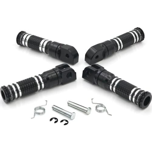 Footrest Foot Pegs For YAMAHA YZF YZFR1 R1 R1M R1S 2015-2020 Front Rear Rest Adapter 2019 2018 Motorcycle Rider Passenger