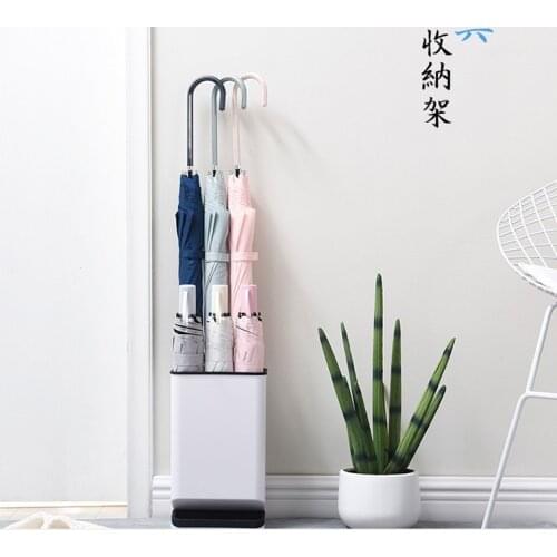 Shoe cabinet rain umbrella storage rack creative umbrella stand household racks stickers wall landing barrel Rain Gear
