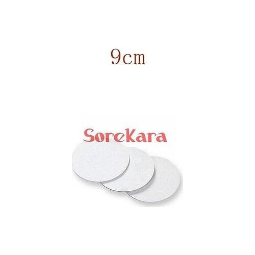 100pcs Quantitative Filter Paper 9cm High Speed Lab Filtration