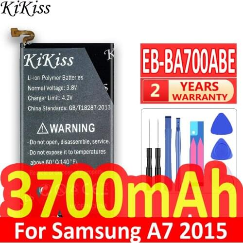 3700mAh for Samsung Battery EB-BA700ABE For Samsung Galaxy A7 2015 SM-A700F SM-A700FD SM-A700S SM-A700L SM-A700 BatterIies