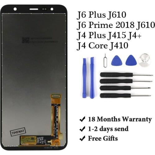 6" inch Super AMOLED for J6 Plus J610 LCD Screen Display Digitizer touch screen Replacement assembly For J6 Plus LCD