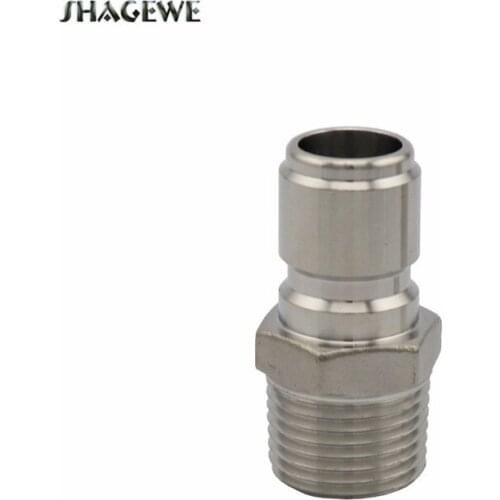 Home Brewing Wort Chiller Fitting Tun Kettle Connector Stainless Steel Male Quick Disconnect 1/2" NPT Homebrew Hardware Fitting