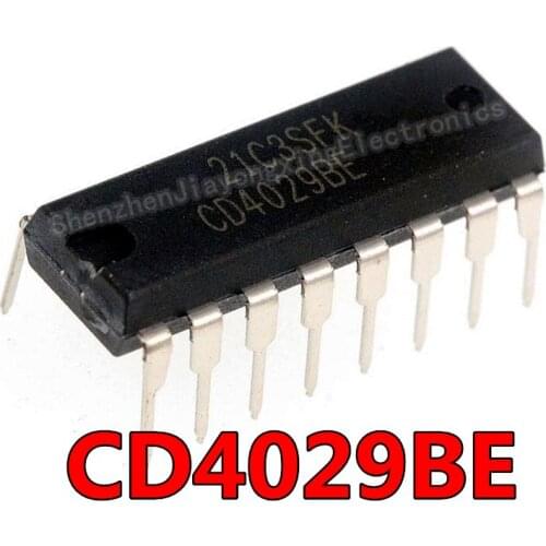 10pcs CD4029BE DIP-16 CD4029 DIP16 4029BE DIP MC14029BCP HEF4029BP