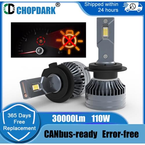 Chopdark H8 LED Bulbs (PGJ19-1)