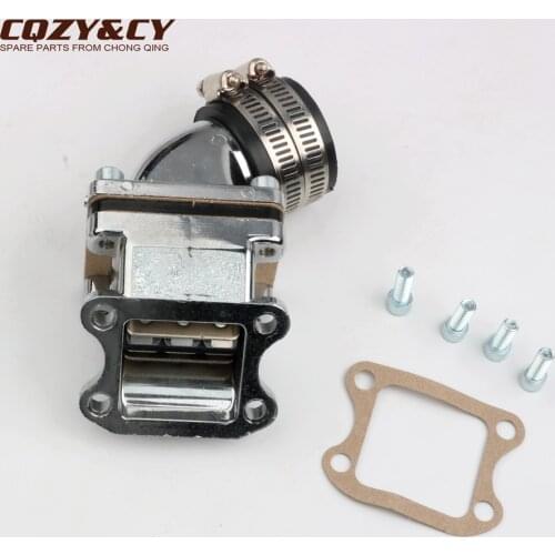 Racing intake manifold for Sym Dio DD 50 Jolie Arnada Fiddle 50cc 2 stroke scooter