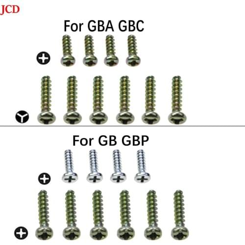 JCD 1Set Replacement For Gameboy Y Tri Wing Screw For GB GBA GBC Game Console Shell Case Triangle Screws