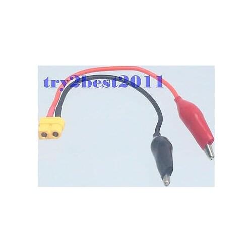 XT60 to Alligator Clip Adapter Cable